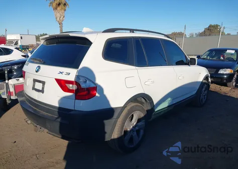 2004 BMW X3 2.5I из США, поврежденный, VIN WBXPA73404WB29013